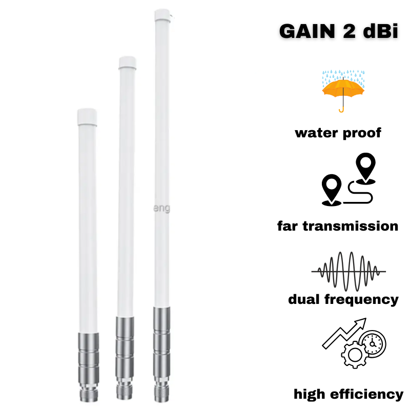 Outdoor high quality Fiberglass Antenna 824-894MHz