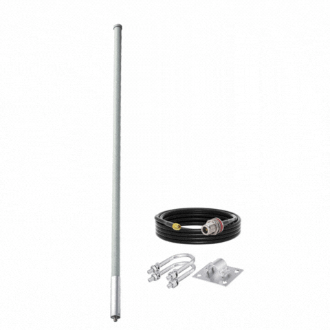 Poles uhf mast 8dbi fiberglass antenna