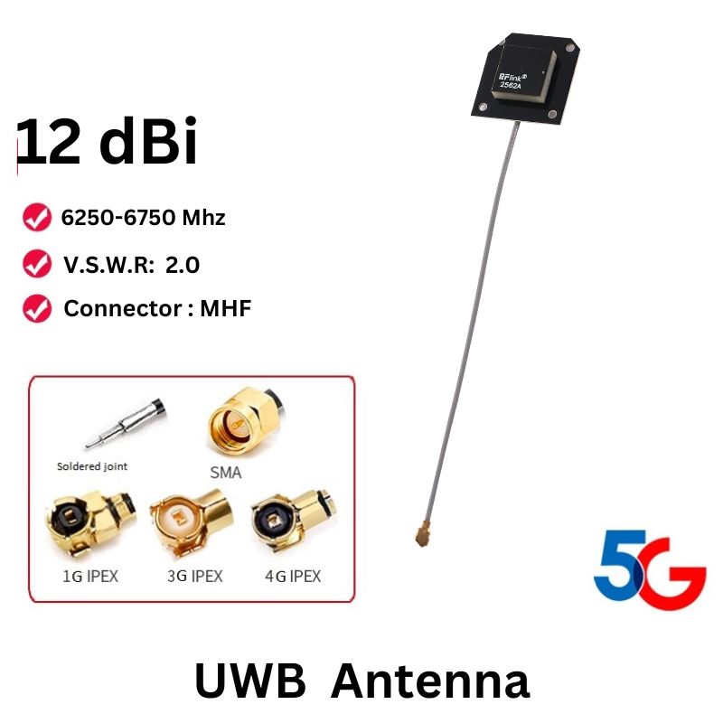 High Frequency Uwb Antenna With 6250-6750 Mhz