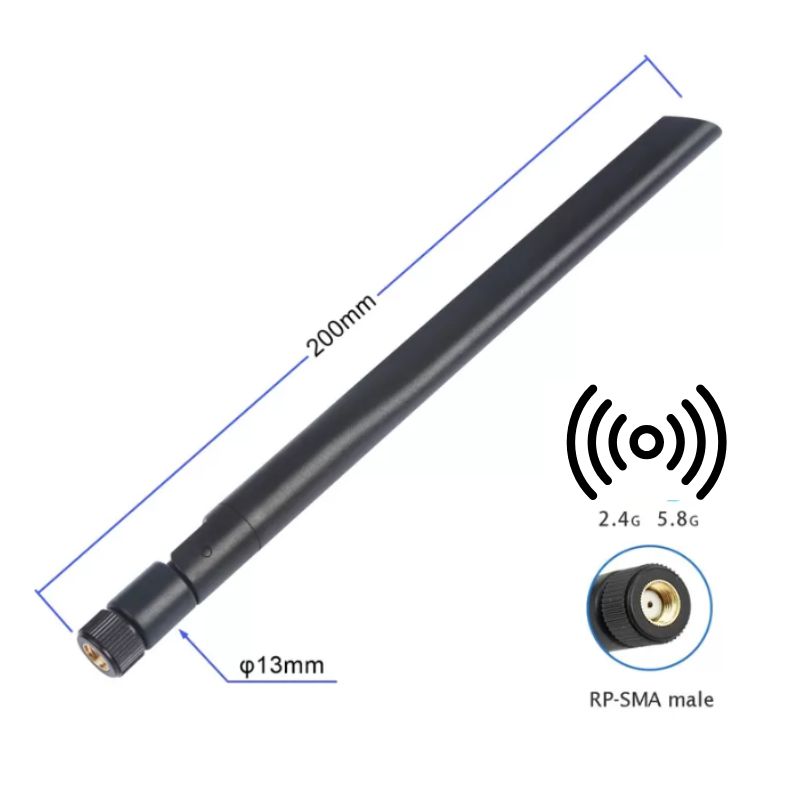 2.4g 5g Dual Band Omni Directional Blade Shape Wifi Antenna