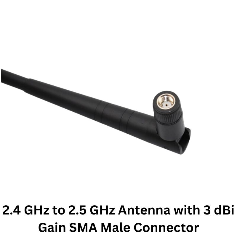 2.4 Ghz To 2.5 Ghz Antenna With 3 Dbi Gain Sma Male Connector