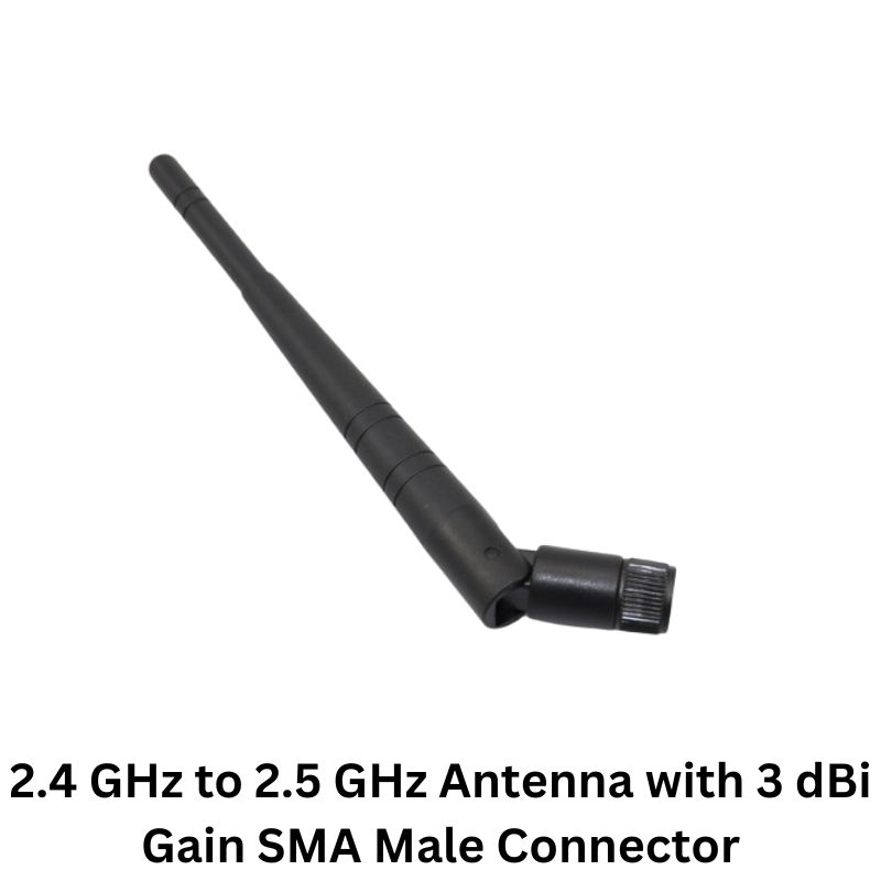 2.4 Ghz To 2.5 Ghz Antenna With 3 Dbi Gain Sma Male Connector