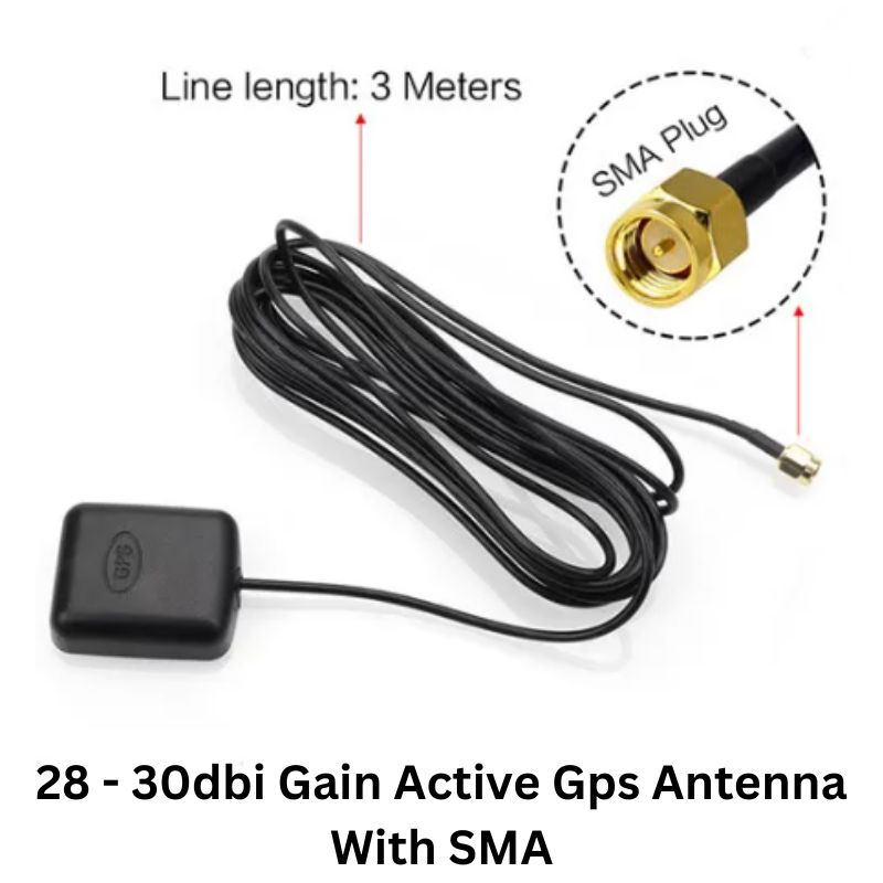 28 - 30dbi Gain Active Gps Antenna With Sma