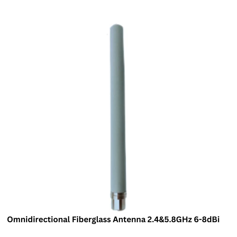 Outdoor Best Omnidirectional Fiberglass Antenna 2.4&5.8ghz 6-8dbi