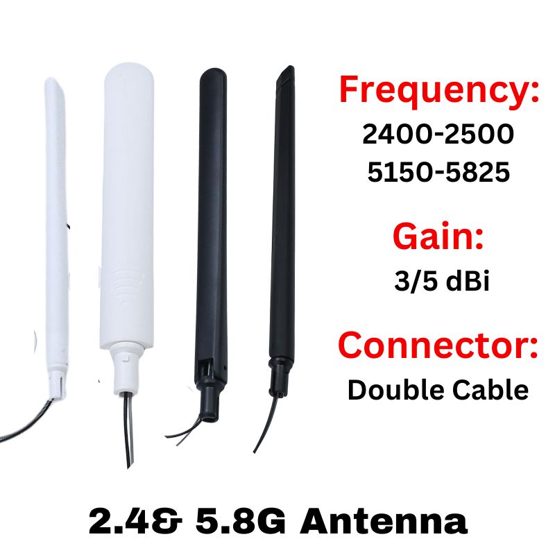 High Gain2.4&5.8g Antenna With 3/5 Dbi