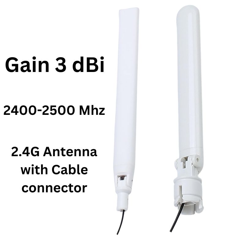 Sma Connector Omni Wifi 2.4g Antenna 3 Dbi